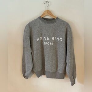Anine Bing Sport Evan Sweatshirt in Gray - Sold out online